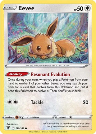 Eevee Astral Radiance Common 119/189