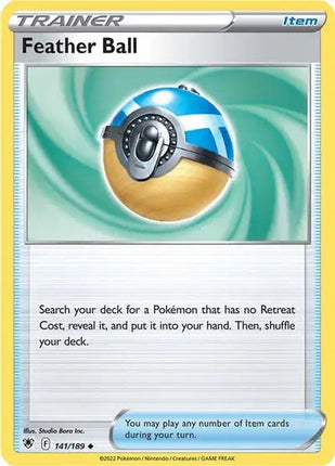 Feather Ball Uncommon • 141/189 Astral Radiance Reverse Holofoil