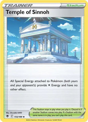Temple of Sinnoh Uncommon • 155/189 Astral Radiance