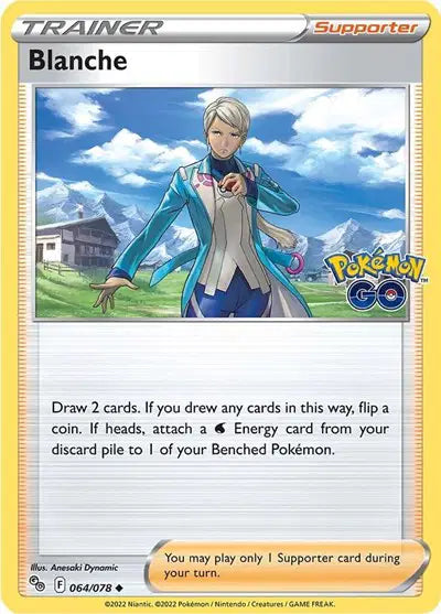 Blanche Uncommon • 064/078 Pokemon Go