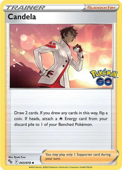 Candela Uncommon • 065/078 Pokemon Go