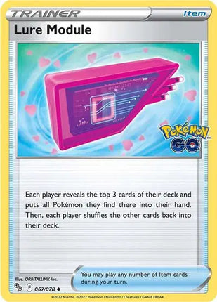 Lure Module Uncommon • 067/078 Pokemon Go