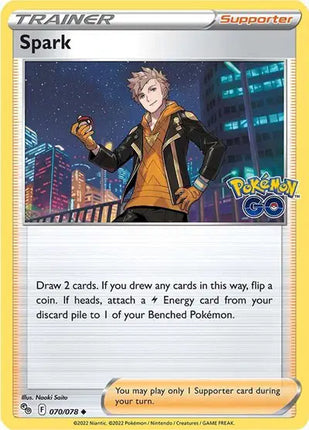 Spark Uncommon • 070/078 Pokemon Go