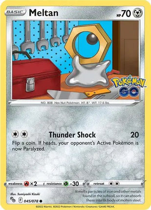 Meltan Common • 045/078 Pokemon Go