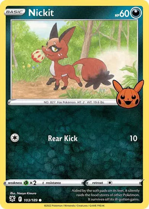 Nickit Trick or Trade BOOster Bundle Promo 103/189