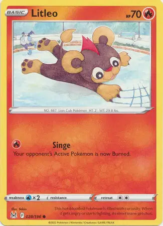 Litleo Common • 028/196 Lost Origin