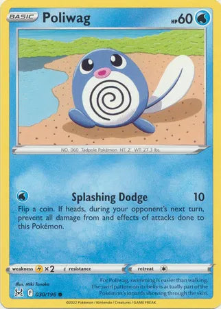 Poliwag Lost Origin Common 030/196