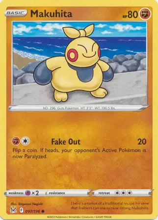 Makuhita Common • 097/196 Lost Origin