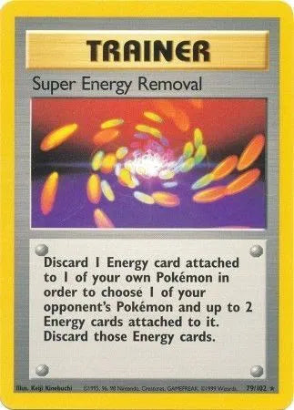 Super Energy Removal Base Set (Unlimited) Rare 79 (HP)