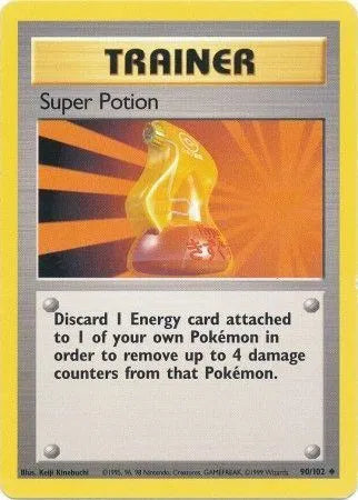 Super Potion Base Set (Unlimited) Uncommon 90 (HP)