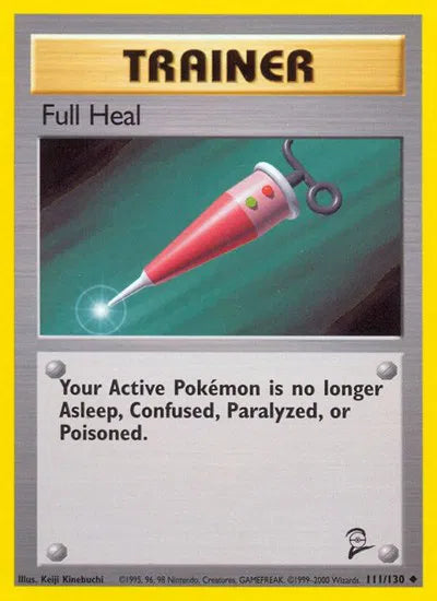 Full Heal Base Set 2 Uncommon 111 (LP)