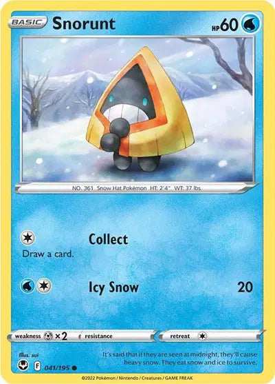 Snorunt Common • 041/195 Silver Tempest