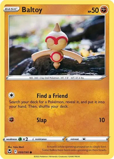 Baltoy Common • 093/195 Silver Tempest