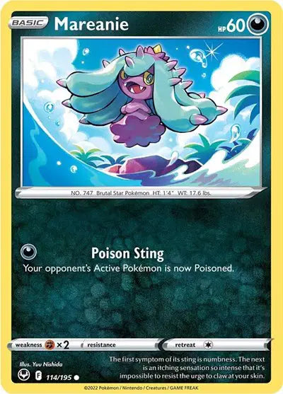 Mareanie Common • 114/195 Silver Tempest