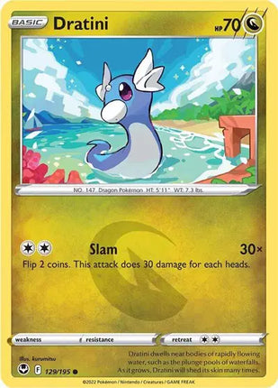 Dratini Common • 129/195 Silver Tempest