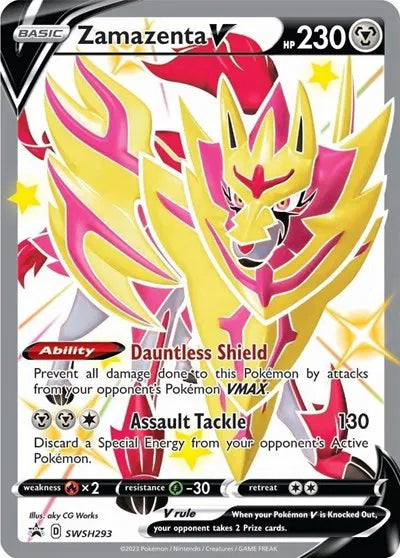 Zamazenta V (Shiny) Sword & Shield Promo Promo SWSH293