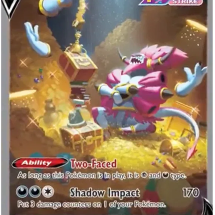 Hoopa V Crown Zenith: Galarian Gallery Ultra Rare GG53/GG70