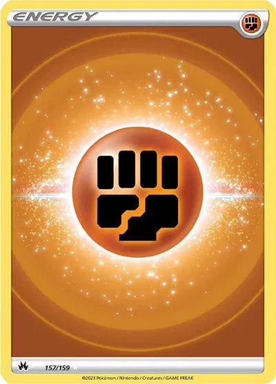 Fighting Energy (Texture Full Art) Crown Zenith Ultra Rare 157/159