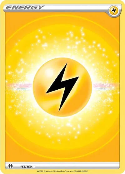 Lightning Energy (Texture Full Art) Crown Zenith Ultra Rare 155/159