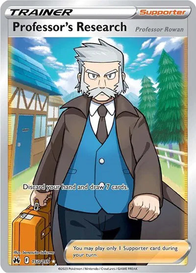 Professor's Research (Full Art) Crown Zenith Ultra Rare 150/159
