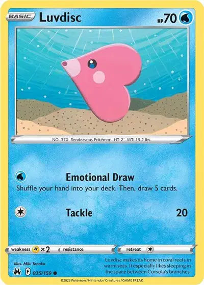 Luvdisc Common • 035/159 Crown Zenith