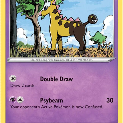 Girafarig Uncommon • 061/159 Crown Zenith