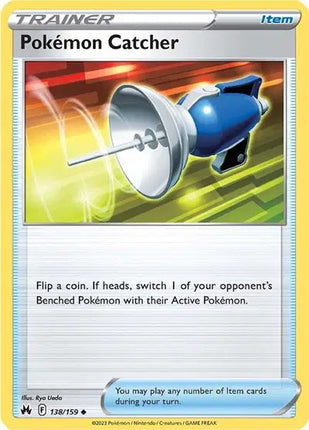 Pokemon Catcher Uncommon • 138/159 Crown Zenith