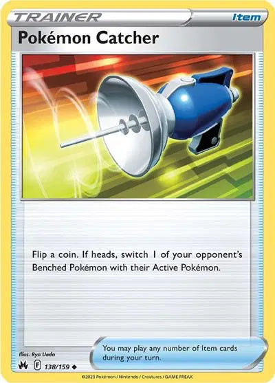 Pokemon Catcher Uncommon • 138/159 Crown Zenith