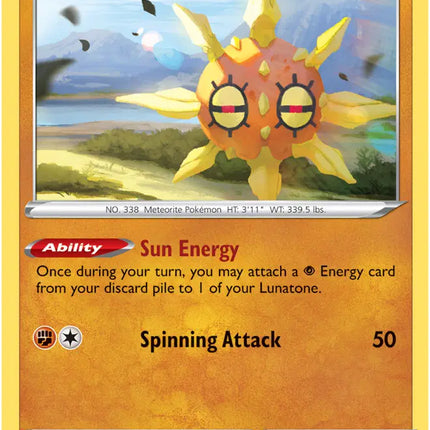 Solrock Pokemon • Uncommon • 069/159 Crown Zenith