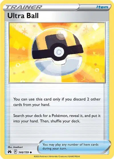 Ultra Ball Uncommon • 146/159 Crown Zenith