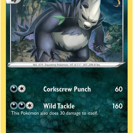 Pangoro Rare • 080/159 Crown Zenith Reverse Holofoil