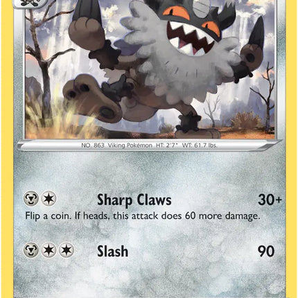 Galarian Perrserker Rare • 085/159 Crown Zenith