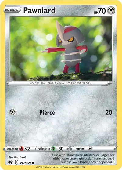 Pawniard Common • 092/159 Crown Zenith