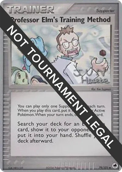 Professor Elm's Training Method (Jun Hasebe) World Championship Decks Uncommon 79/101