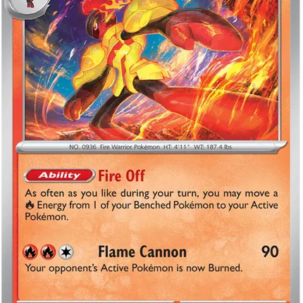 Armarouge Scarlet & Violet Base Set Rare 041/198 Reverse Holofoil