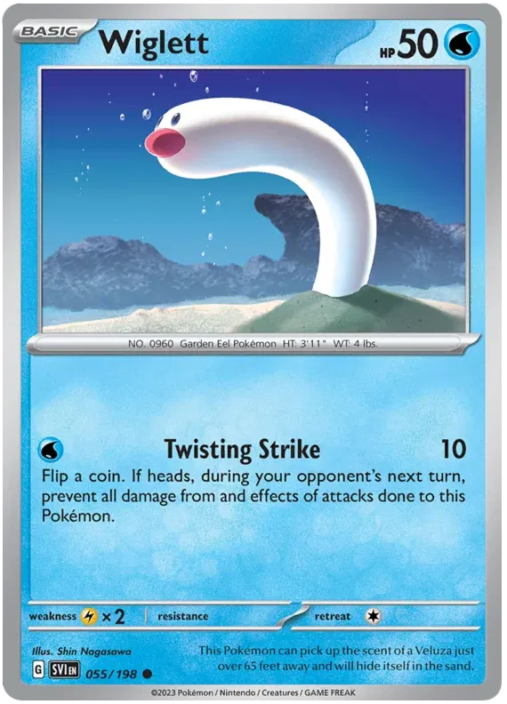 Wiglett Scarlet & Violet Base Set Common 055/198