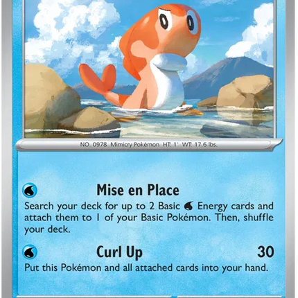 Tatsugiri Scarlet & Violet Base Set Uncommon 062/198 Reverse Holofoil