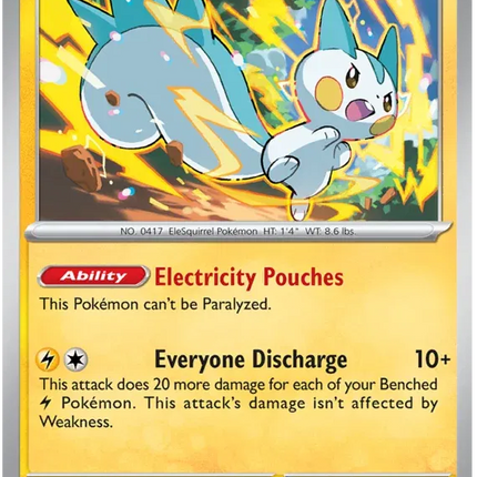 Pachirisu Scarlet & Violet Base Set Uncommon 068/198