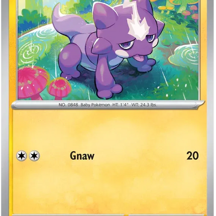 Toxel Scarlet & Violet Base Set Common 071/198