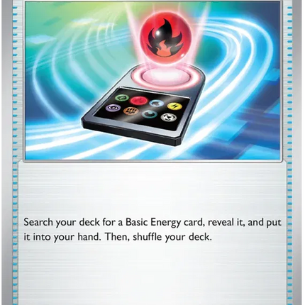 Energy Search Scarlet & Violet Base Set Common 172/198 Reverse Holofoil
