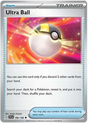 Ultra Ball Scarlet & Violet Base Set Uncommon 196/198