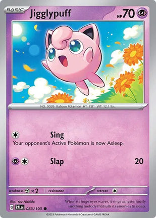 Jigglypuff Paldea Evolved Common 083/193 Reverse Holofoil