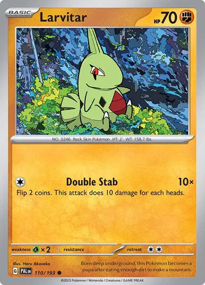 Larvitar Paldea Evolved Common 110/193