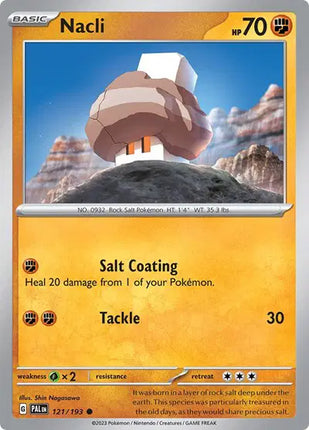 Nacli Common • 121/193 Paldea Evolved