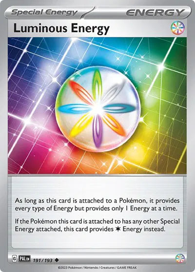Luminous Energy Paldea Evolved Uncommon 191/193 Reverse Holofoil