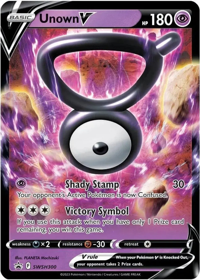 Unown V Sword & Shield Promo Promo SWSH300