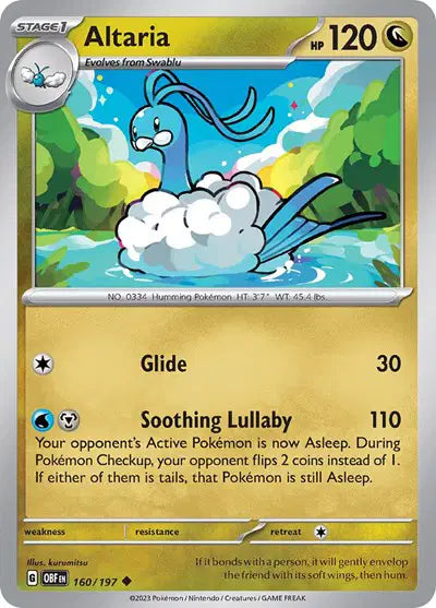 Altaria Uncommon • 160/197 Obsidian Flames