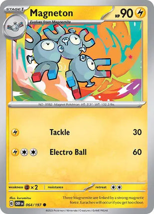 Magneton Common • 064/197 Obsidian Flames