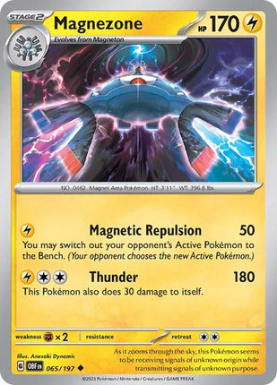 Magnezone Obsidian Flames Uncommon 065/197