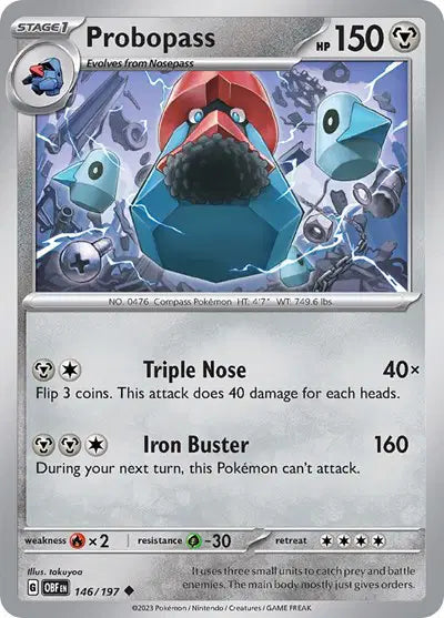 Probopass  Uncommon • 146/197 Obsidian Flames